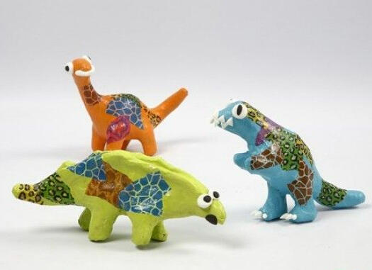 Dino of jungledier maken